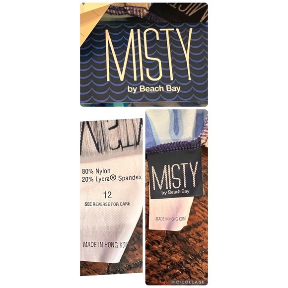 One piece Misty by beach Bay Bathing swim suit - Picture 5 of 14